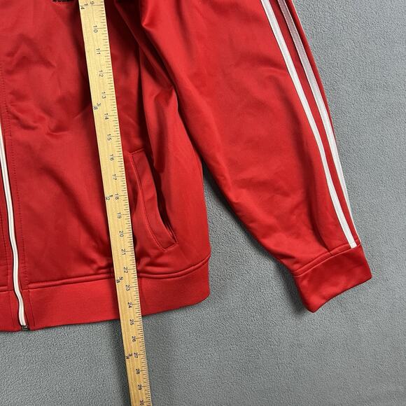 Adidas Portland Trail Blazers Jacket Mens 2XL Red Basketball NBA Full Zip - Picture 5 of 5